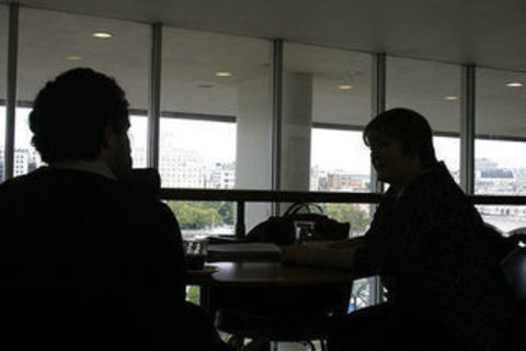 Nossa conversa no Southbank Members’ Room